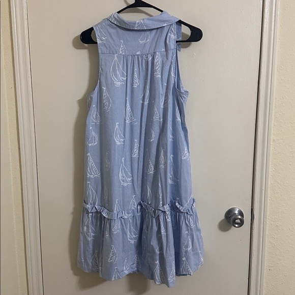 EUC Lilly Pulitzer Caylinn Sleeveless Popover Shirt Dress Medium - Picture 5 of 5